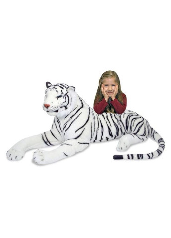 М'яка іграшка Гігантський плюшевий білий тигр 1,8 м Melissa&Doug (252250613)