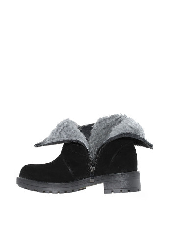 Зимние ботинки Viann с молнией, с пряжкой из натуральной замши