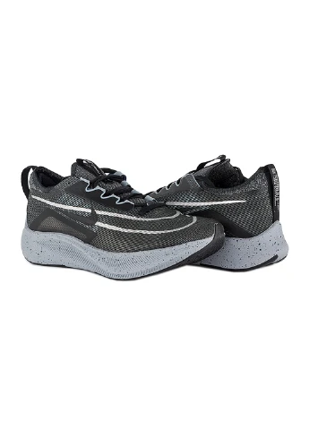Чорні кросівки zoom fly 4 демісезон Nike