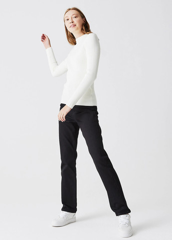 Білий демісезонний светр Lacoste