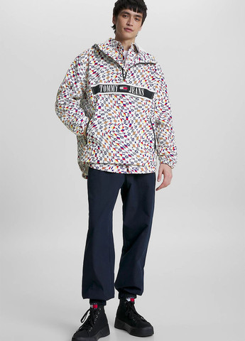 Комбинированная демисезонная ветровка Tommy Jeans