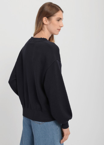 Темно-синий демисезонный пуловер пуловер Promin