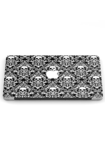 Чохол пластиковий для Apple MacBook Air 13 A1466 / A1369 Паттерн черепа (Skull pattern) (6351-2454) MobiPrint (218858027)