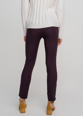 Фиолетовые кэжуал демисезонные зауженные брюки befree