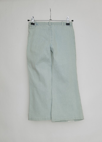 Голубые летние прямые джинсы Marasil