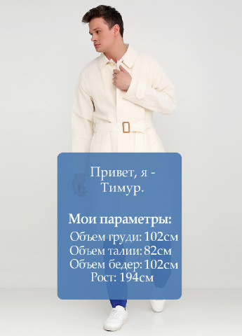 Молочний демісезонний Плащ тренчкот Ralph Lauren