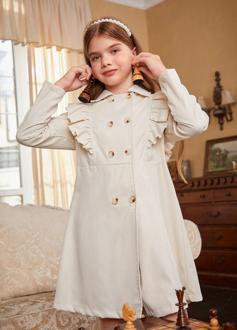 Плащ SHEIN на гудзиках демісезон (338193846)