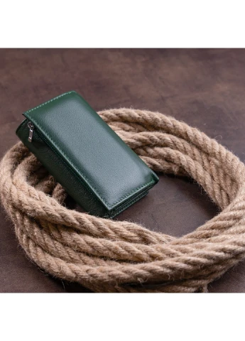 Жіночий шкіряний гаманець 14х8,5х2,5 см st leather (229460784)