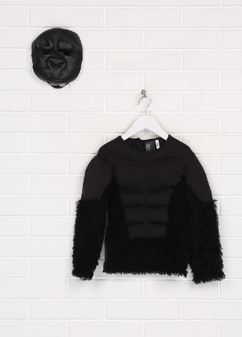 Маскарадный костюм (свитшот, маска) H&M однотонный чёрный домашний полиэстер