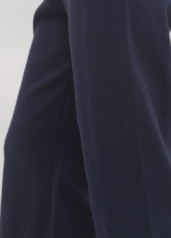 Темно-синие кэжуал демисезонные прямые брюки & Other Stories