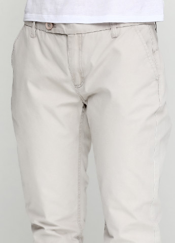 Серые кэжуал летние брюки CARLA F