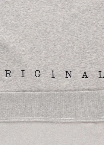 Сірий світшот Jack & Jones меланж вишивка (316740544)