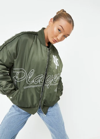 Бомбер Missguided на блискавці (261030331)
