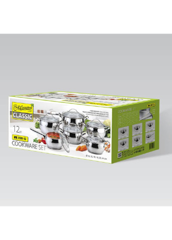Набор посуды MR-3501-12 12 предметов Maestro (254703401)