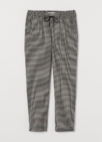 Комбинированные кэжуал демисезонные джоггеры брюки H&M