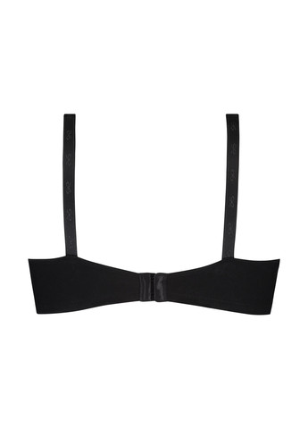 Чёрный бюстгальтер беременных и кормящих мам Hunkemoller без косточек хлопок