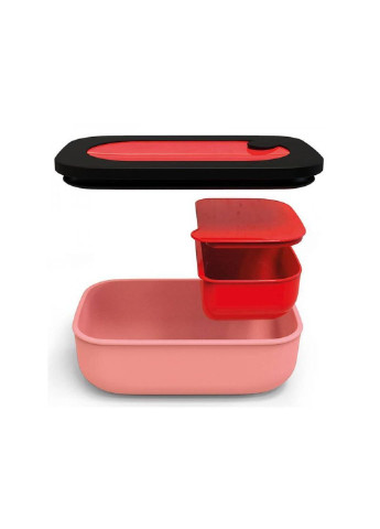 Ланч бокс харчовий On the Go 17110031 900 мл рожевий Guzzini (253622814)