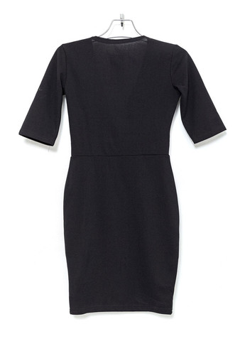 Черное кэжуал платье футляр Kamomile однотонное