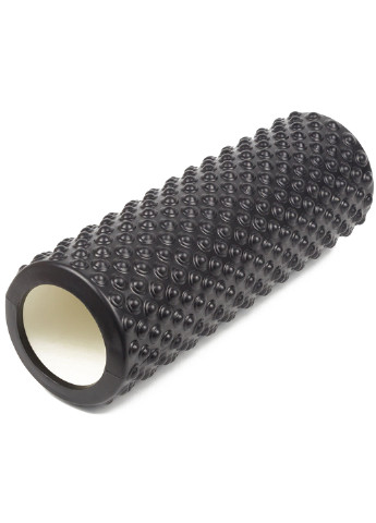 Масажний ролик Grid Roller Light 33 см чорний (ролер, валик, циліндр для йоги, пілатесу і масажу) EasyFit (237657454)