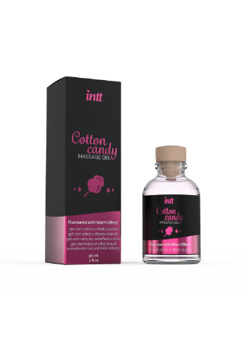 Массажный гель для интимных зон Cotton Candy (30 мл) разогревающий Intt (251851911)