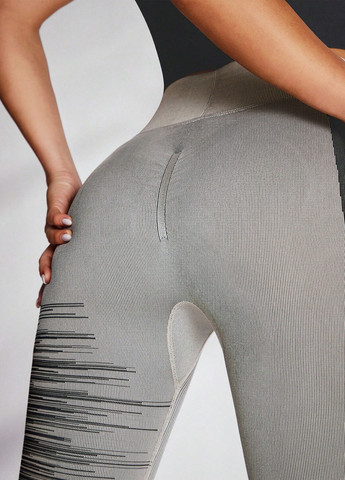 Комбинированные демисезонные леггинсы SHEIN