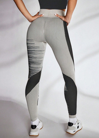 Комбинированные демисезонные леггинсы SHEIN