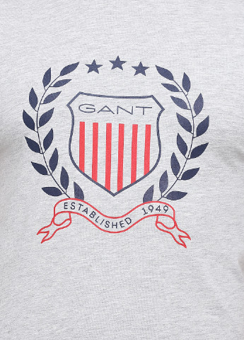 Сіра літня футболка Gant