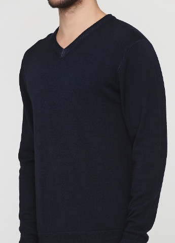 Темно-синий демисезонный пуловер пуловер Guess by Marciano