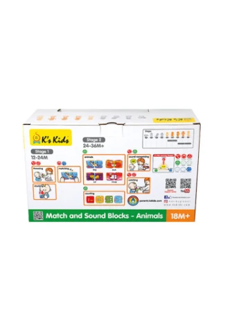 Развивающая игрушка Кубики Животные (6603155) K’S Kids (254069322)