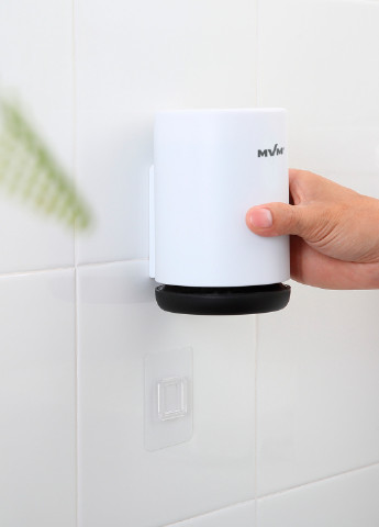 Йоржик для унітазу з силіконовою щіткою клейкий настінний, 41х9 см MVM (252810371)