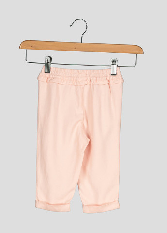 Персиковые кэжуал демисезонные зауженные брюки United Colors of Benetton