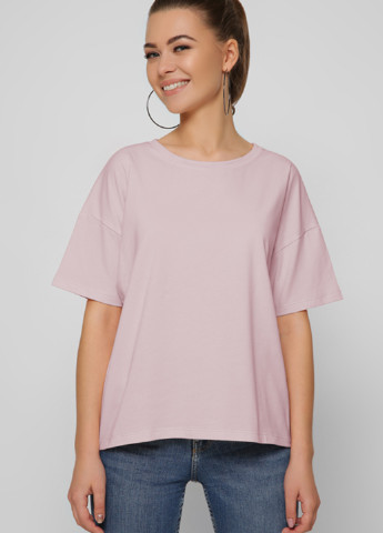 Розовая кэжуал футболка CRC