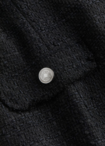 Черное кэжуал платье а-силуэт H&M однотонное