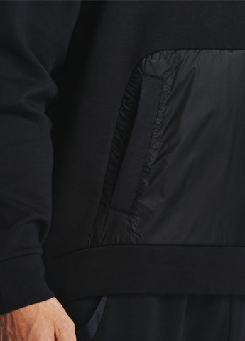Свитшот Under Armour - Прямой крой логотип черный спортивный полиэстер, трикотаж - (219772426)