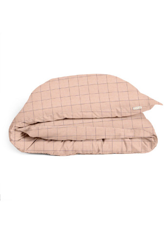 Комплект подросткового постельного белья на резинке Cell Ashrose Grey 160х220 (4822052082621) Cosas (252029592)