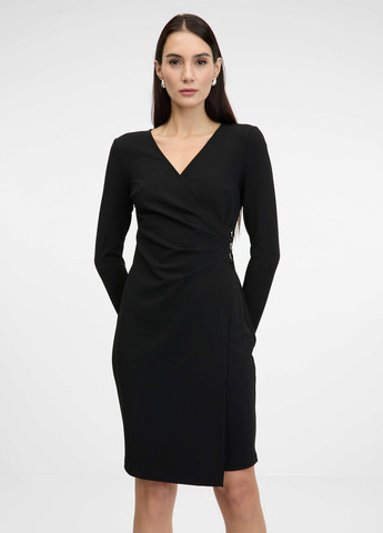 Черное кэжуал платье футляр Orsay однотонное