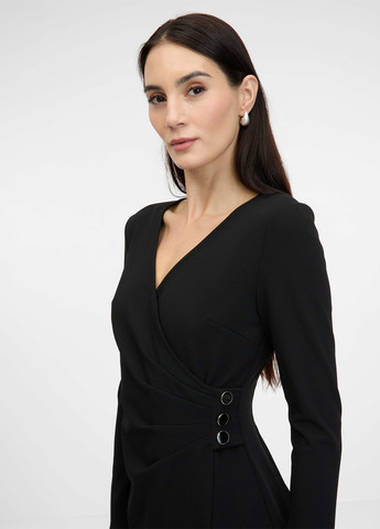 Черное кэжуал платье футляр Orsay однотонное