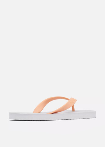 Светло-розовые кэжуал вьетнамки Columbia с логотипом, с тиснением