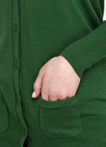 Зеленый демисезонный кардиган Zara