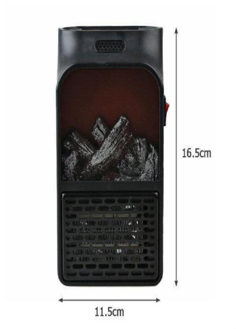 Портативный теплообогреватель камин Flame Heater с пультом 500W ART- 5524 (Ks8495055) No Brand (254210882)