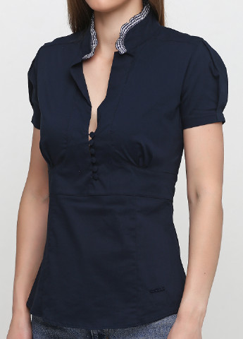 Темно-синя блуза Tuwe