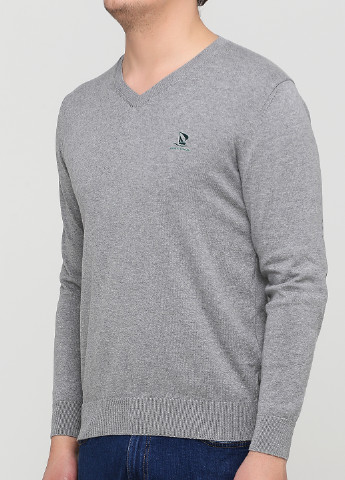 Серый демисезонный пуловер пуловер Giorgio di Mare