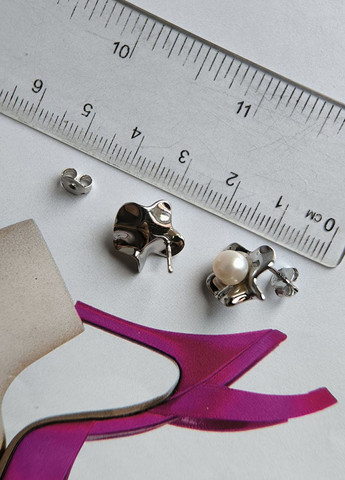 Сережки Silver Flame (350941324)