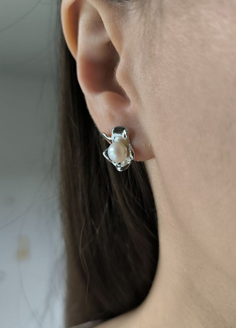 Сережки Silver Flame (350941324)