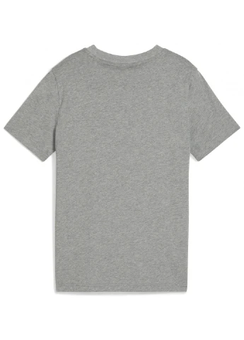 Сіра літня футболка Puma ESS No. 1 Logo Tee