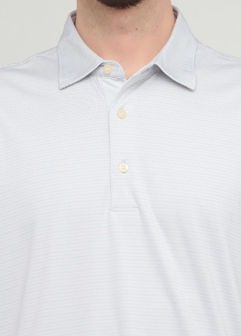 Светло-серая футболка-поло для мужчин Greg Norman однотонная