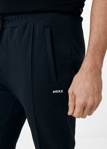 Черные кэжуал, спортивные демисезонные прямые брюки Mexx