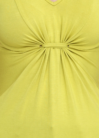 Лимонно-зелена літня футболка Софі