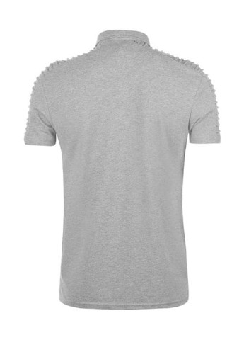 Серая футболка-поло для мужчин VOI меланжевая