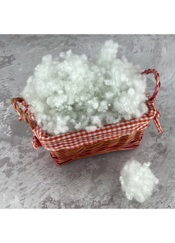 Холлофайбер 2 кг универсальный наполнитель для одеял, подушек, мягких игрушек (шарики) белый 55109 Moda (254782826)